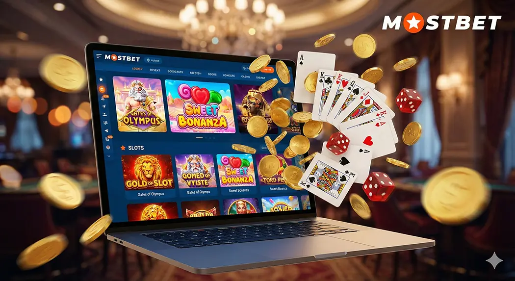 Mostbet казиносундагы популярдуу слоттор жана жандуу оюндар